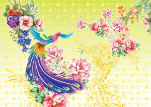 鳳凰圖-2 晶彩彩圖掛畫2/68X105
