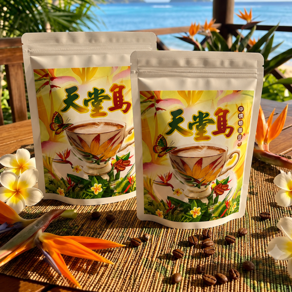 天堂鳥咖啡豆2 【2包特惠】天堂鳥咖啡圓豆(227G/包)