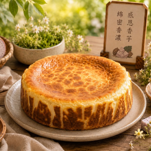 巴斯克乳酪蛋糕-相芋(6吋) 黃金巴斯克蛋糕-香芋(6吋)