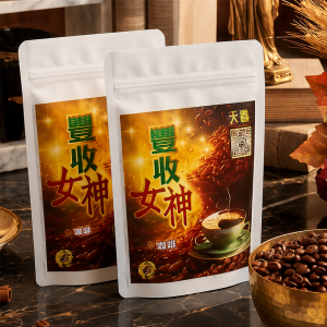 豐收咖啡豆2 【2包特惠】豐收女神咖啡豆(225G/包)