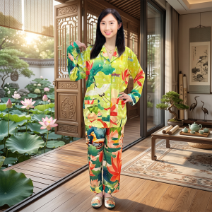 黃金鴛鴦l居家服(絲質)